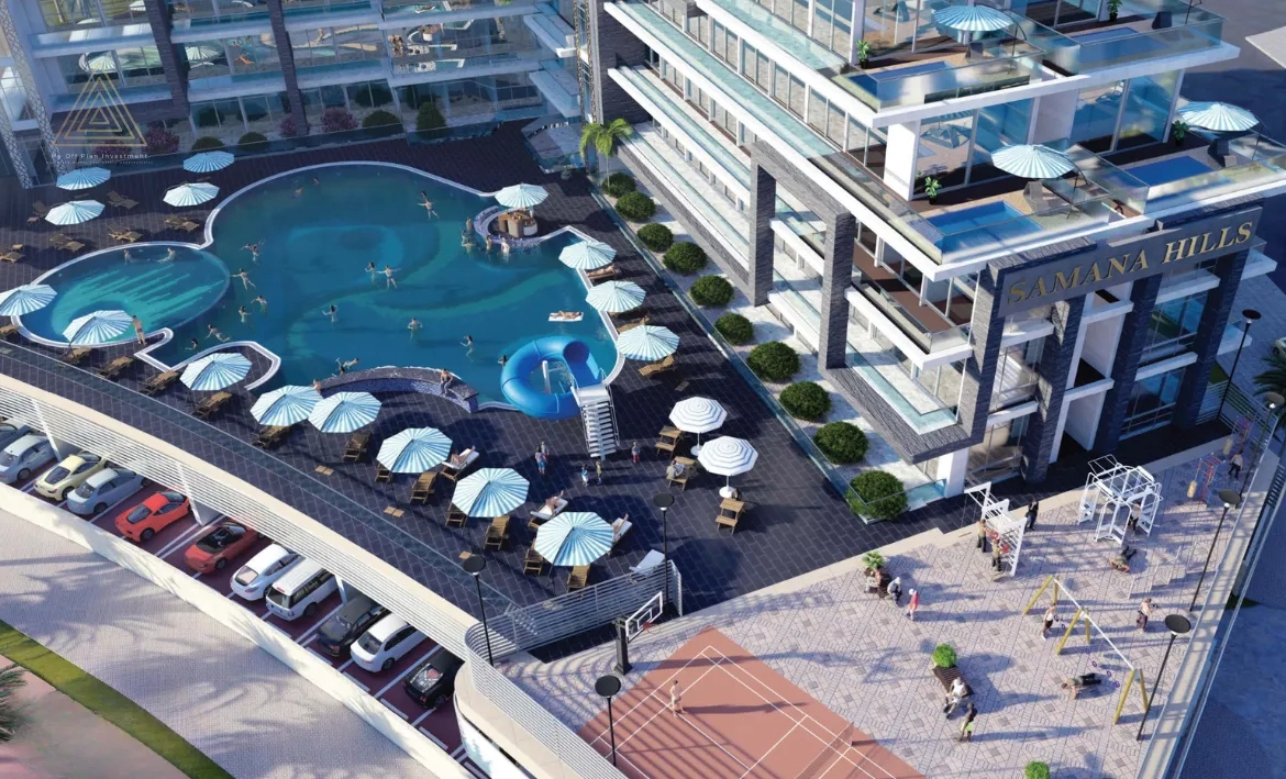 Samana Hills at Arjan, Dubailand by Samana Developersسمانا هيلز في أرجان، دبي لاند من شركة سمانا للتطوير العقاريbuilding