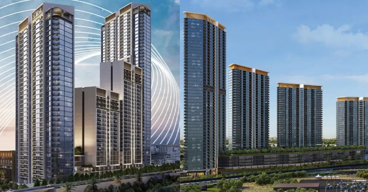Sobha Orbis and Sobha Solisصبحا أوربيس و صبحا سوليس