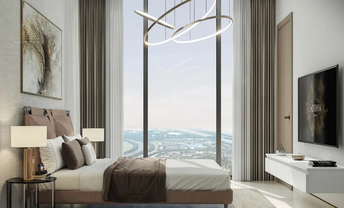 Sobha Solis at Motor City by Sobha Realtyسوبها سوليس في موتور سيتي من شركة سوبها العقاريةbedroom