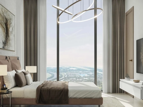 Sobha Solis at Motor City by Sobha Realtyسوبها سوليس في موتور سيتي من شركة سوبها العقاريةbedroom