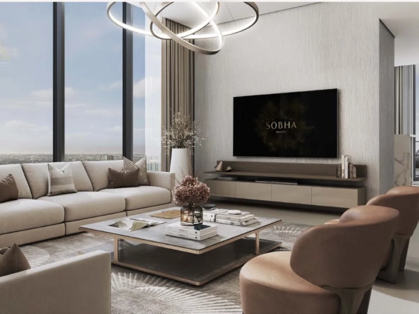 Sobha Solis at Motor City by Sobha Realtyسوبها سوليس في موتور سيتي من شركة سوبها العقاريةliving