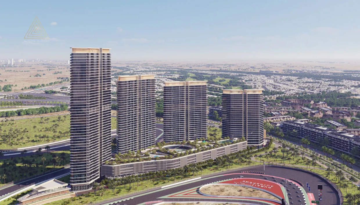Sobha Solis at Motor City by Sobha Realtyسوبها سوليس في موتور سيتي من شركة سوبها العقاريةview