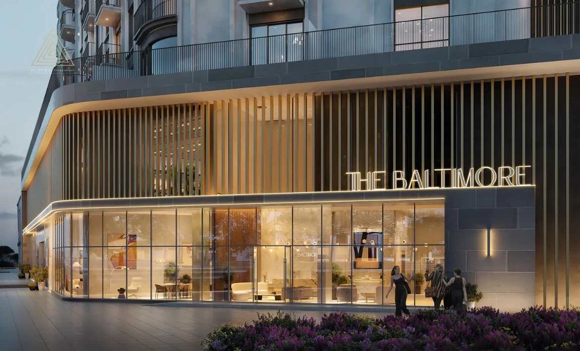 The Baltimore at Town Square Dubai by Nshamaذا بالتيمور في تاون سكوير دبي من نشاماentrance