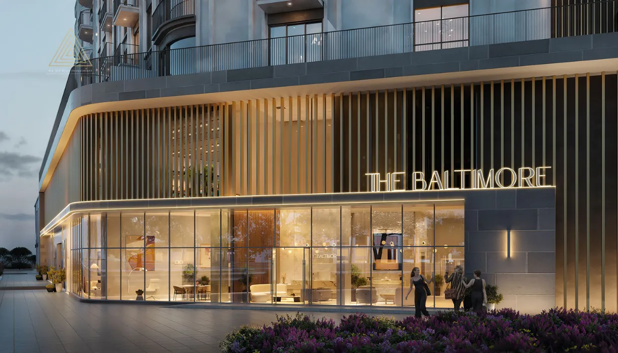 The Baltimore at Town Square Dubai by Nshamaذا بالتيمور في تاون سكوير دبي من نشاماentrance
