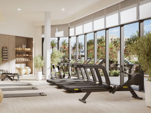 The Baltimore at Town Square Dubai by Nshamaذا بالتيمور في تاون سكوير دبي من نشاماgym