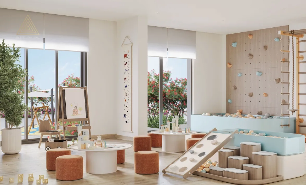 The Baltimore at Town Square Dubai by Nshamaذا بالتيمور في تاون سكوير دبي من نشاماkids area