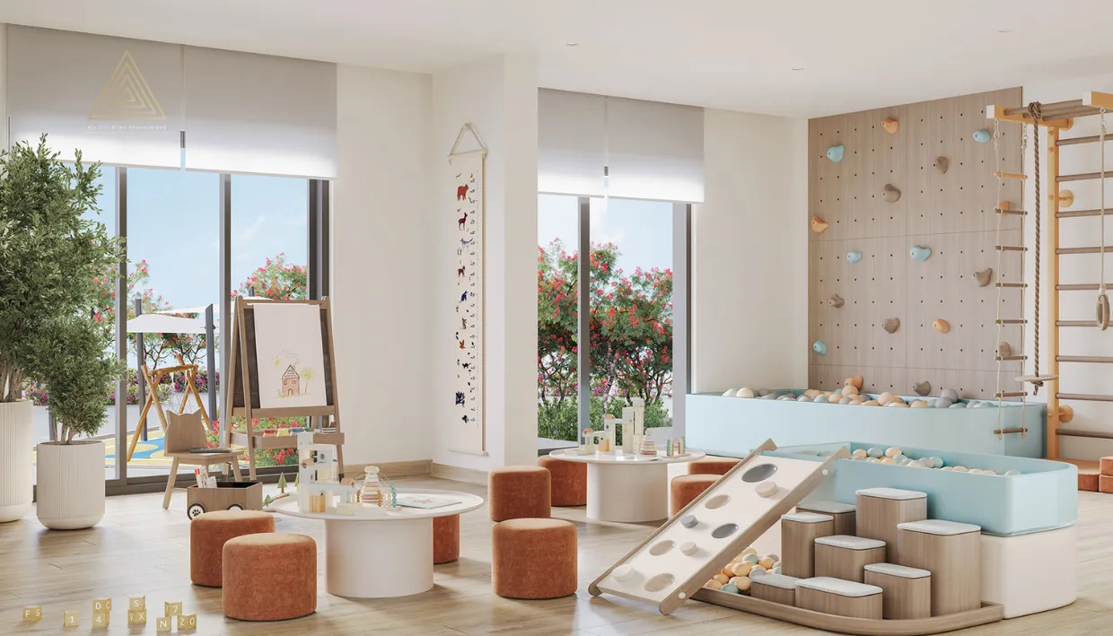 The Baltimore at Town Square Dubai by Nshamaذا بالتيمور في تاون سكوير دبي من نشاماkids area