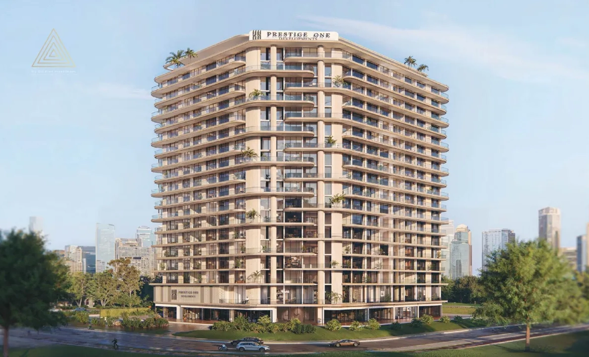 The Boulevard by Prestige One at Dubailand Residence Complexالبوليفارد من برستيج وان في مجمع دبي لاند السكنيbuilding