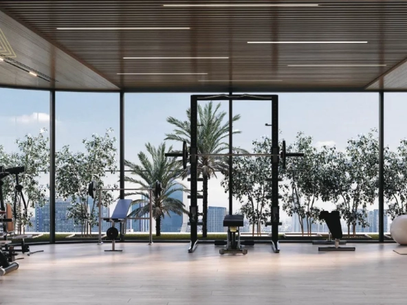 The Boulevard by Prestige One at Dubailand Residence Complexالبوليفارد من برستيج وان في مجمع دبي لاند السكنيgym