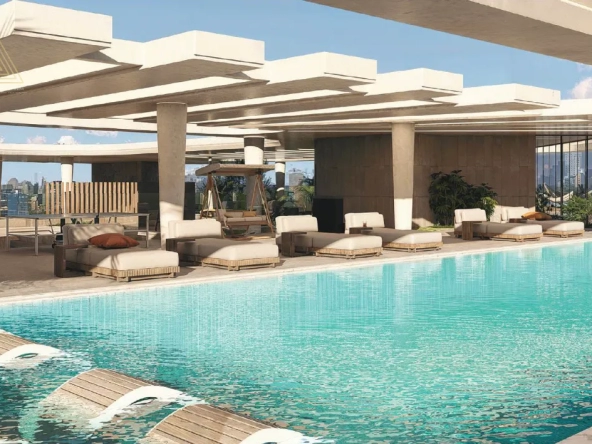 The Boulevard by Prestige One at Dubailand Residence Complexالبوليفارد من برستيج وان في مجمع دبي لاند السكنيswiming pool