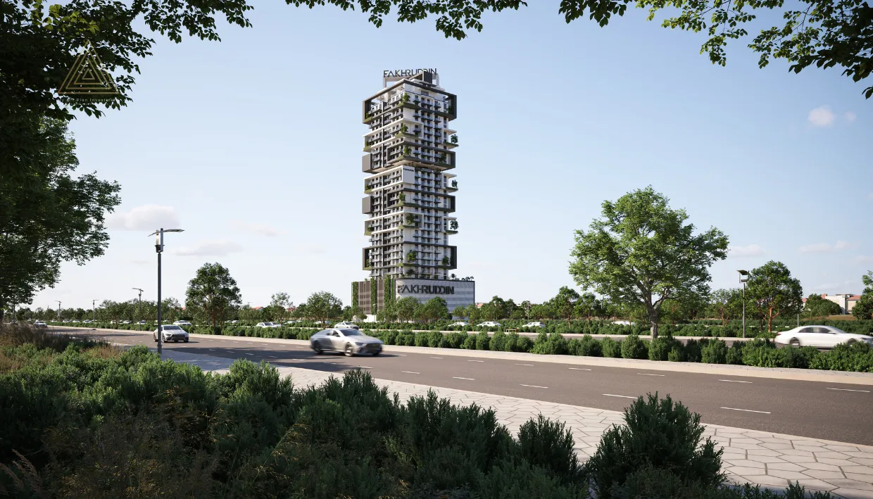 Treppan Tower at JVT, Dubai by Fakhruddin Propertiesبرج تريبان في قرية جميرا الدائرية، دبي من تصميم فخر الدين العقارية