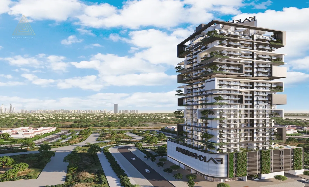 Treppan Tower at JVT, Dubai by Fakhruddin Propertiesبرج تريبان في قرية جميرا الدائرية، دبي من تصميم فخر الدين العقاريةbuilding