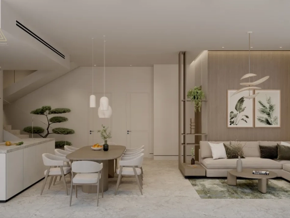 Treppan Tower at JVT, Dubai by Fakhruddin Propertiesبرج تريبان في قرية جميرا الدائرية، دبي من تصميم فخر الدين العقاريةliving