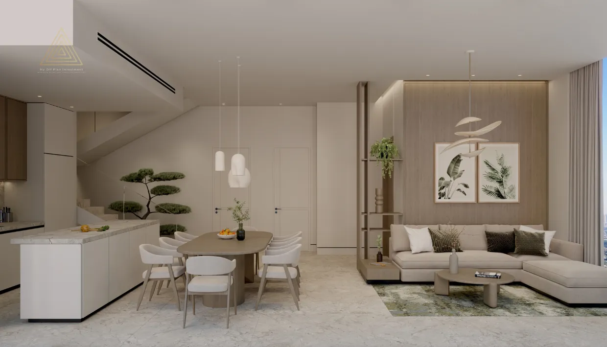 Treppan Tower at JVT, Dubai by Fakhruddin Propertiesبرج تريبان في قرية جميرا الدائرية، دبي من تصميم فخر الدين العقاريةliving