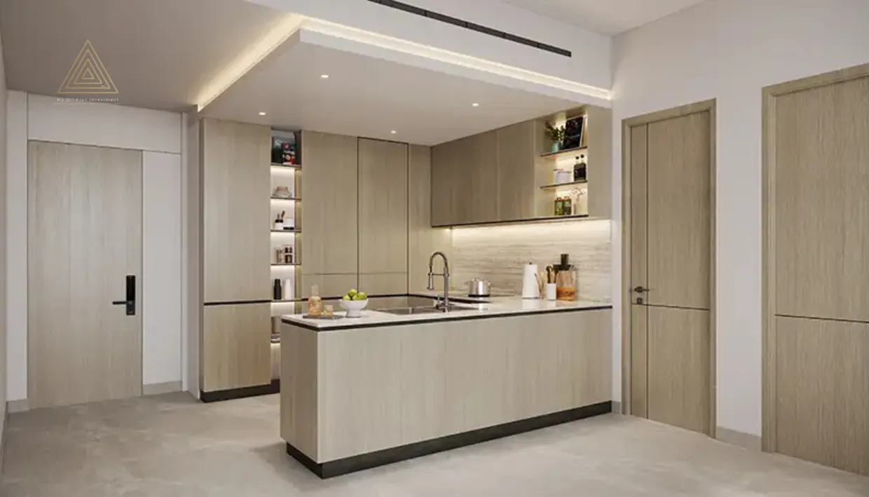 Verano by Prescott at Studio City, Dubailandفيرانو من تصميم بريسكوت في ستوديو سيتي، دبي لاندkitchen