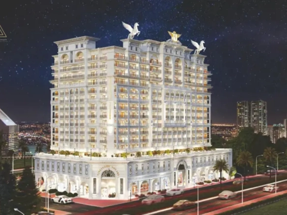 Vincitore Volare at Arjan by Vincitore Developmentفينسيتور فولاري في أرجان من شركة فينسيتور للتطويرbuilding