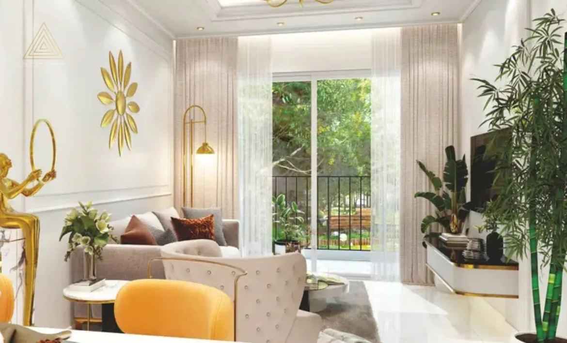 Vincitore Volare at Arjan by Vincitore Developmentفينسيتور فولاري في أرجان من شركة فينسيتور للتطويرliving area