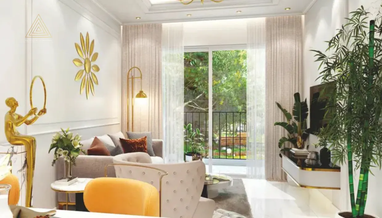 Vincitore Volare at Arjan by Vincitore Developmentفينسيتور فولاري في أرجان من شركة فينسيتور للتطويرliving area