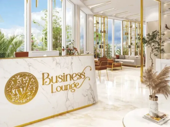 Vincitore Volare at Arjan by Vincitore Developmentفينسيتور فولاري في أرجان من شركة فينسيتور للتطويرlobby