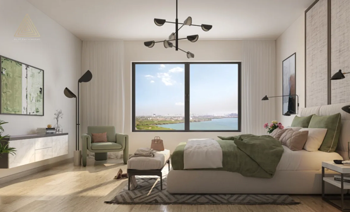 Yas Golf Collection Residences at Yas Island by Aldar Propertiesياس جولف كوليكشن ريزيدنسز في جزيرة ياس من الدار العقاريةbedroom