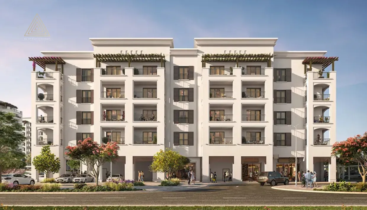 Yas Golf Collection Residences at Yas Island by Aldar Propertiesياس جولف كوليكشن ريزيدنسز في جزيرة ياس من الدار العقاريةbuilding