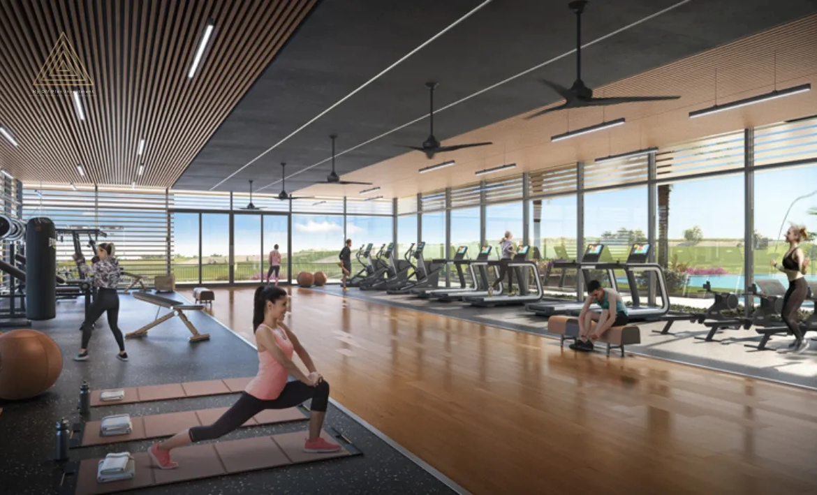 Yas Golf Collection Residences at Yas Island by Aldar Propertiesياس جولف كوليكشن ريزيدنسز في جزيرة ياس من الدار العقاريةgym