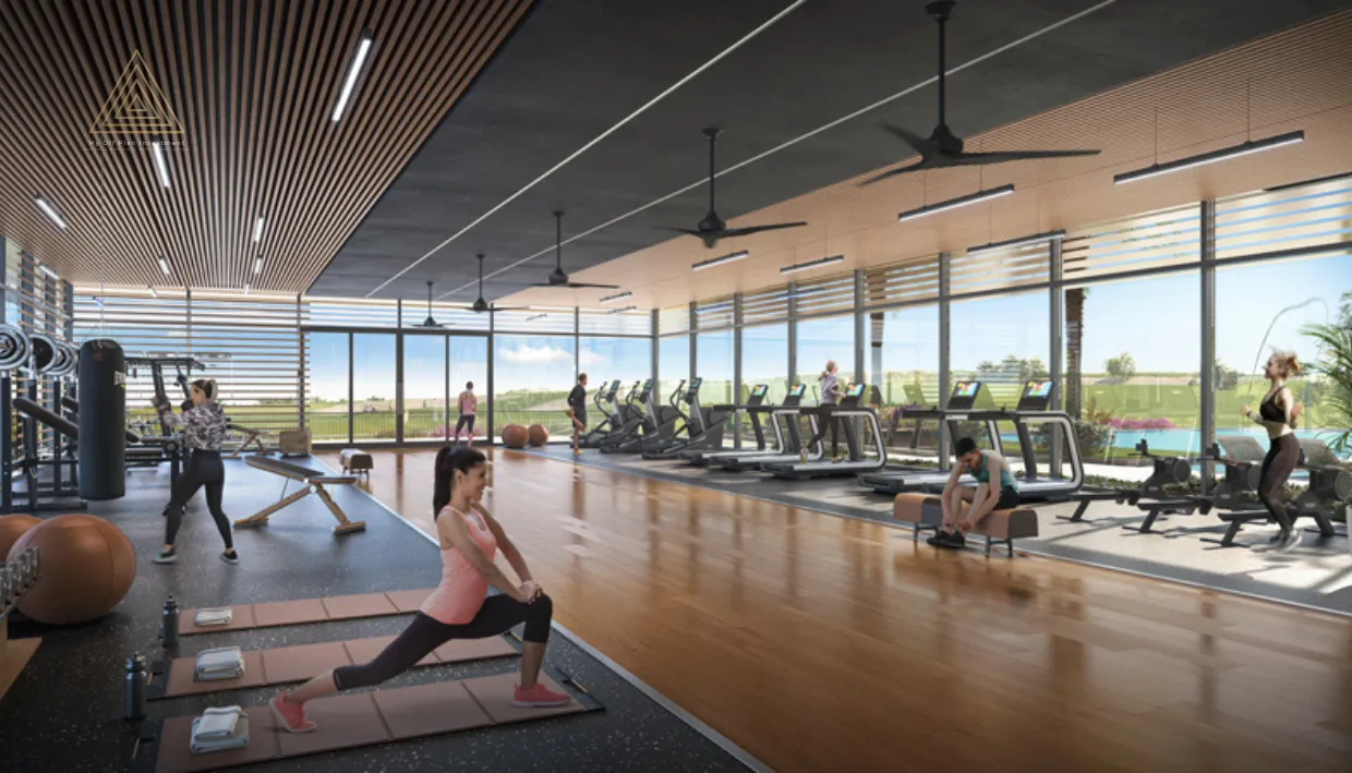 Yas Golf Collection Residences at Yas Island by Aldar Propertiesياس جولف كوليكشن ريزيدنسز في جزيرة ياس من الدار العقاريةgym