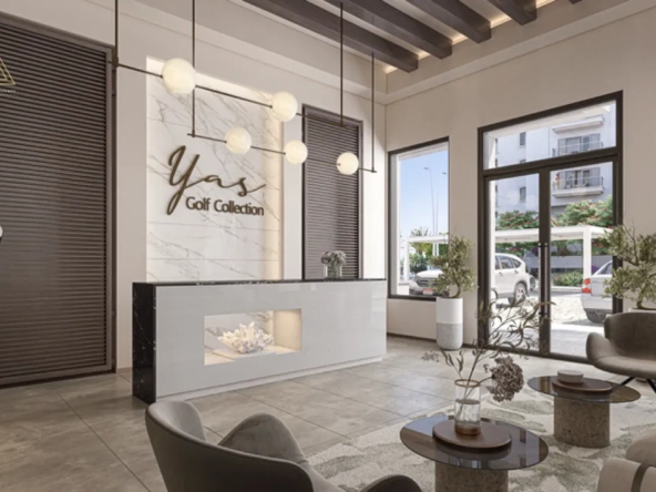 Yas Golf Collection Residences at Yas Island by Aldar Propertiesياس جولف كوليكشن ريزيدنسز في جزيرة ياس من الدار العقاريةlobby