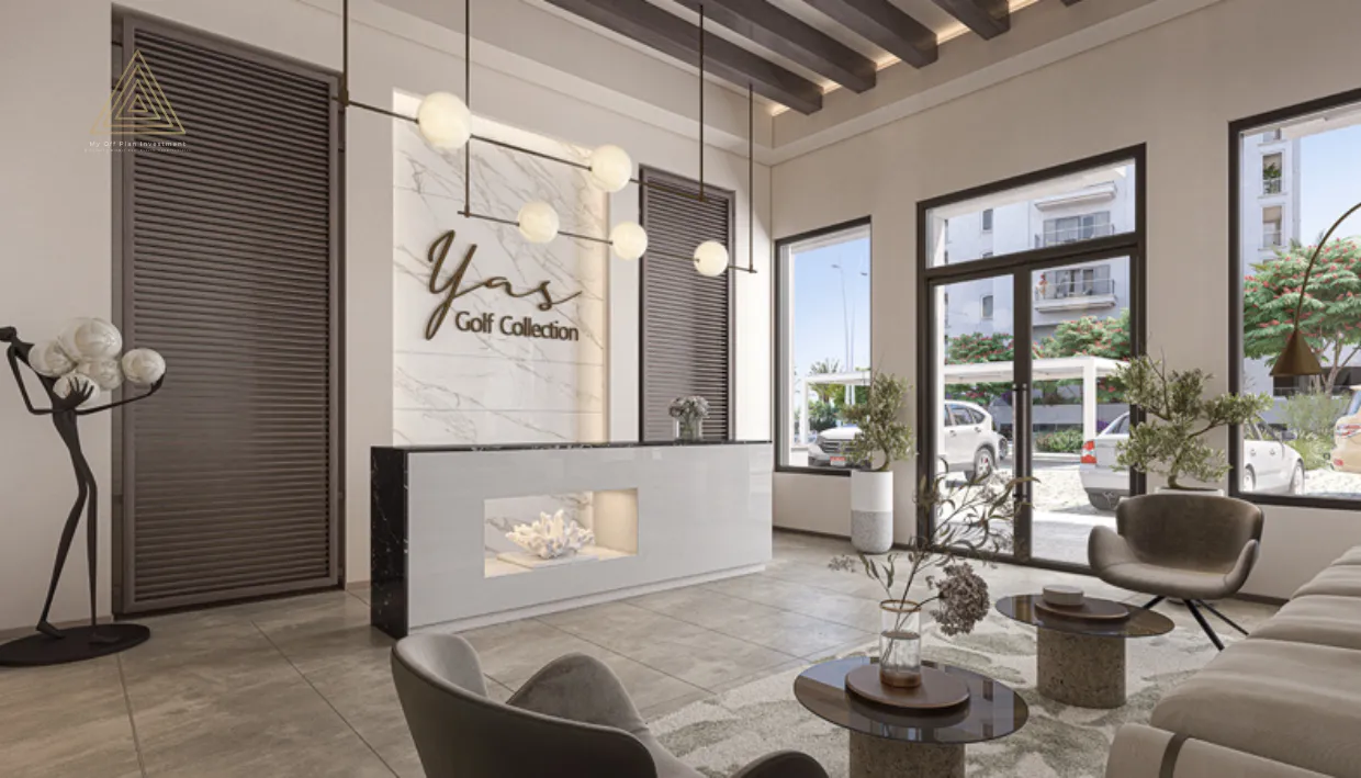 Yas Golf Collection Residences at Yas Island by Aldar Propertiesياس جولف كوليكشن ريزيدنسز في جزيرة ياس من الدار العقاريةlobby