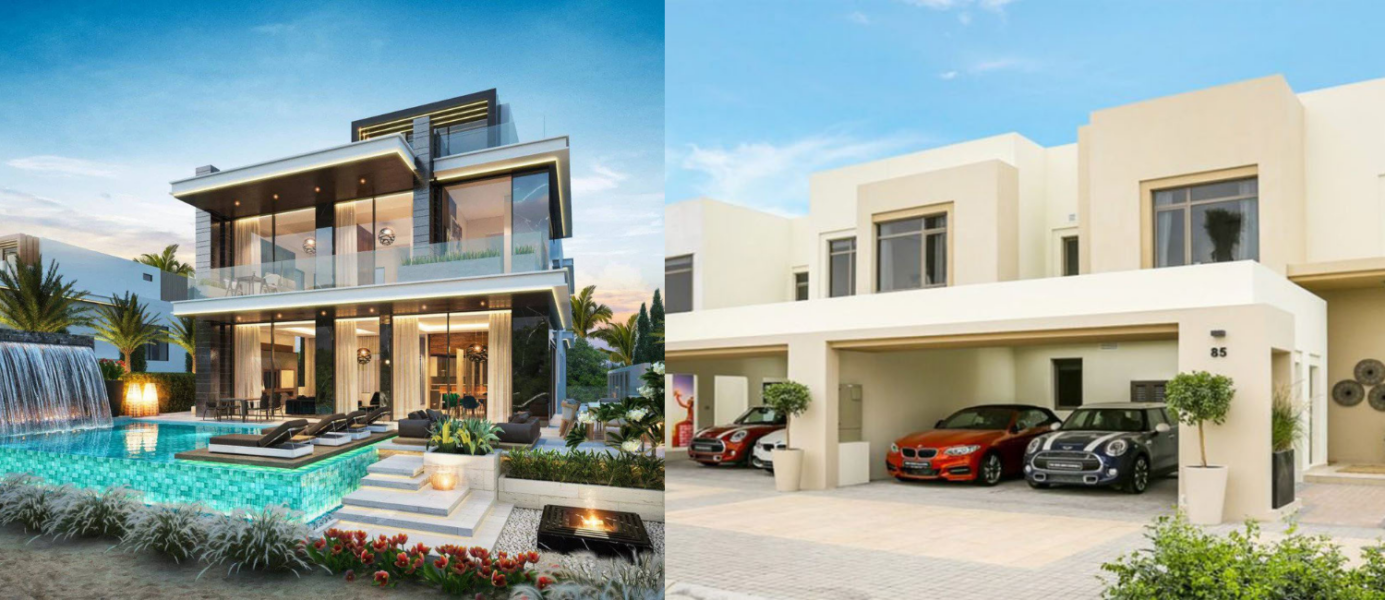 Townhouse VS Villas in Dubai