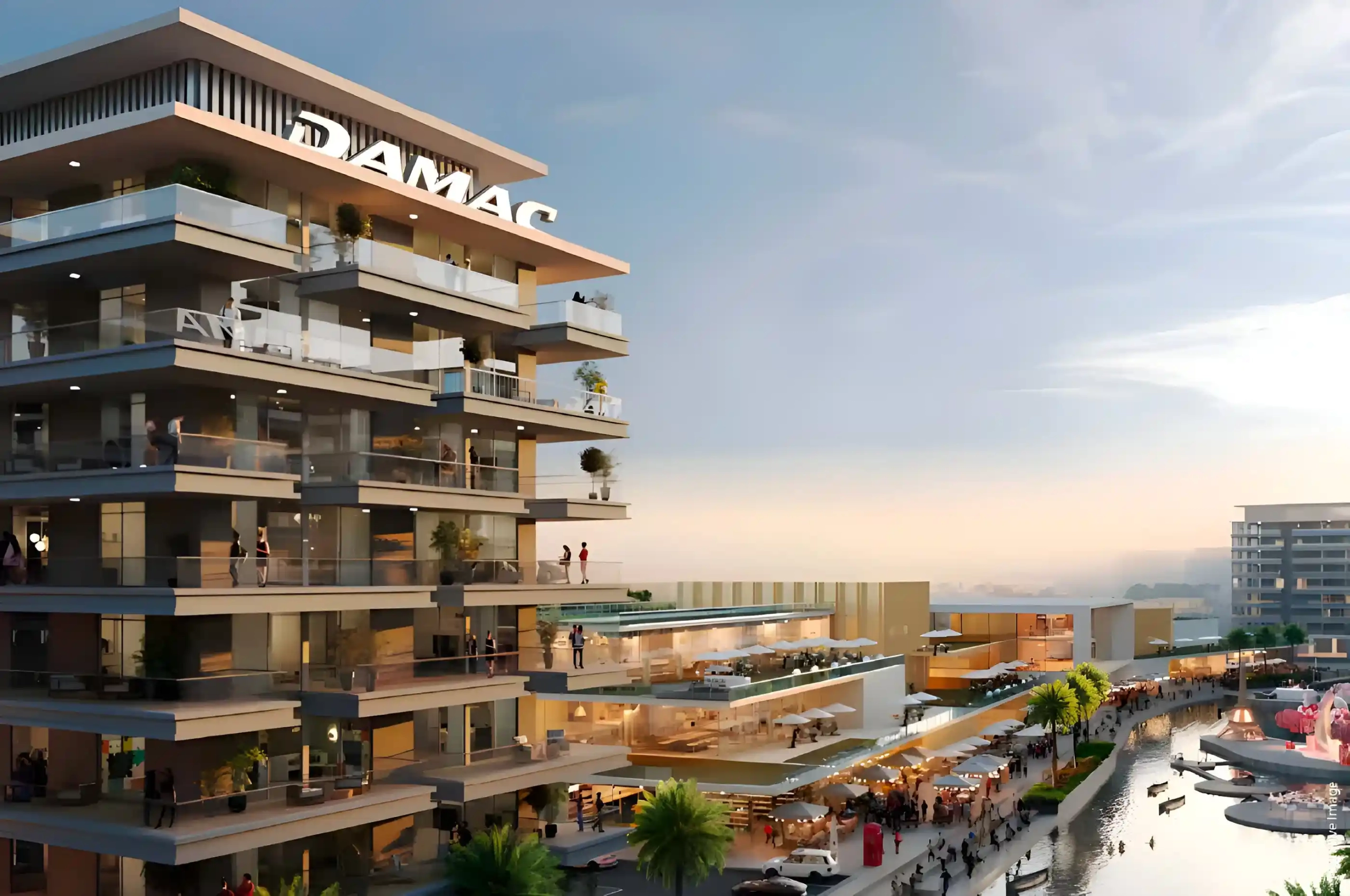 Riverside Views Marine 2 By Damac at Damac Riverside