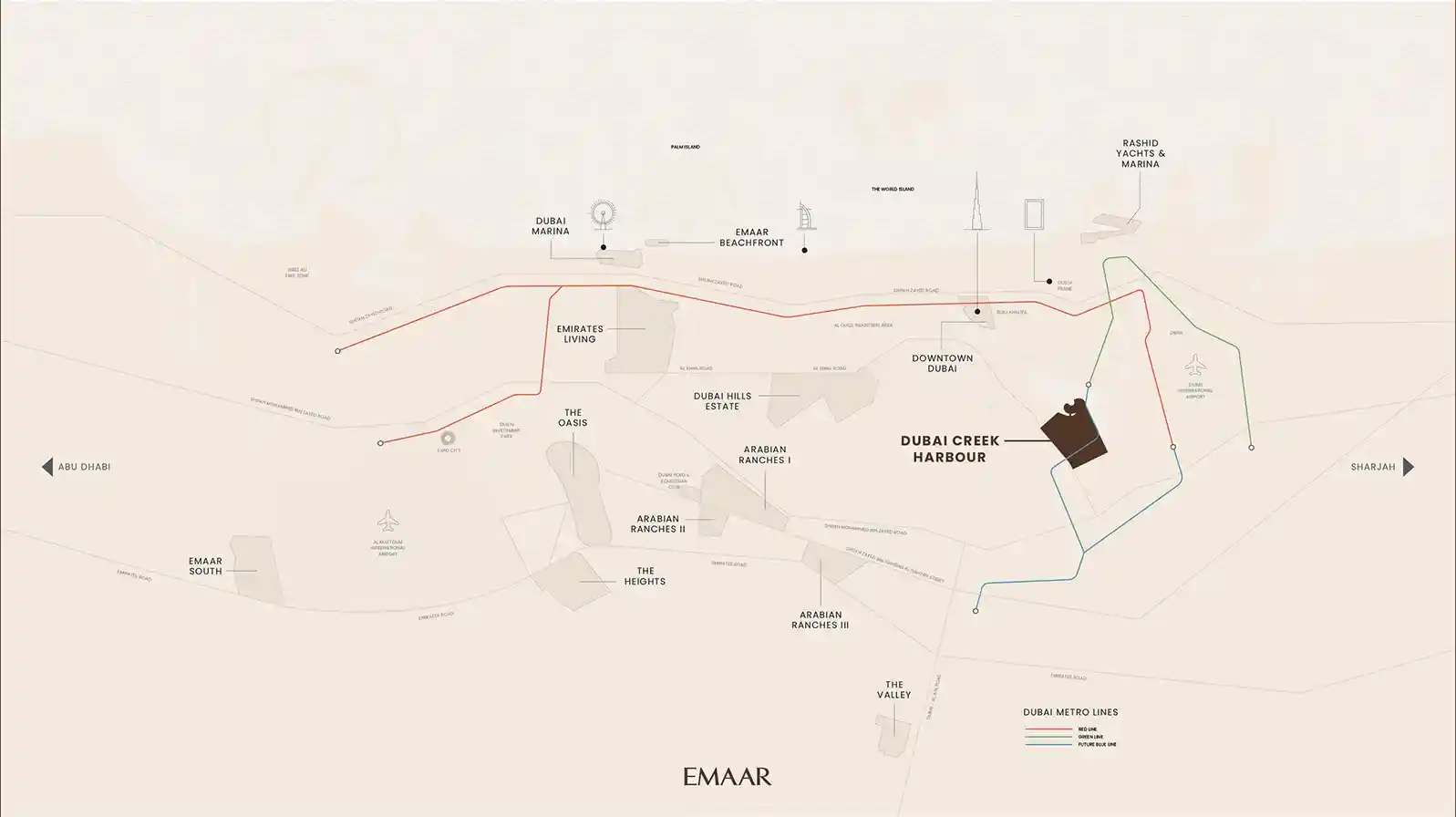 Palace Residences Creek Blue by Emaar at Dubai Creek Harbour