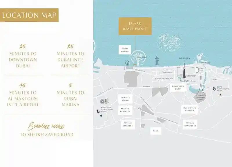 South Beach Holiday Homes by Emaar at Emaar Beachfront