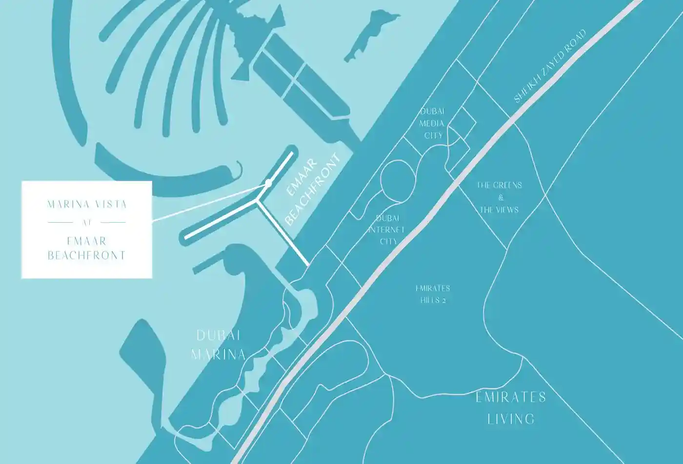 South Beach Holiday Homes by Emaar at Emaar Beachfront