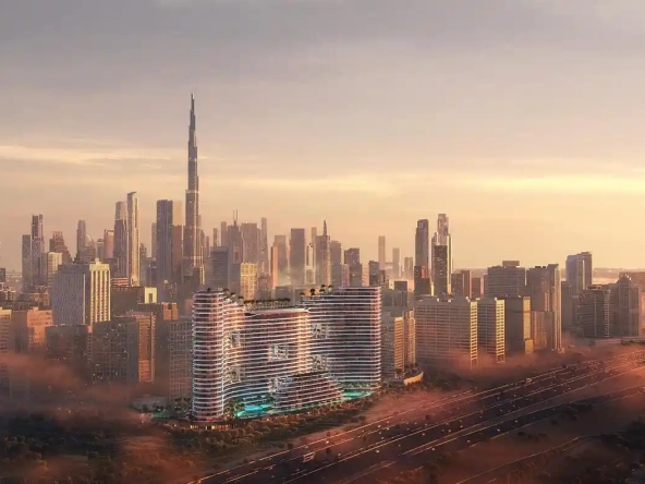 Binghatti Aquarise by Binghatti Developers at Business Bay