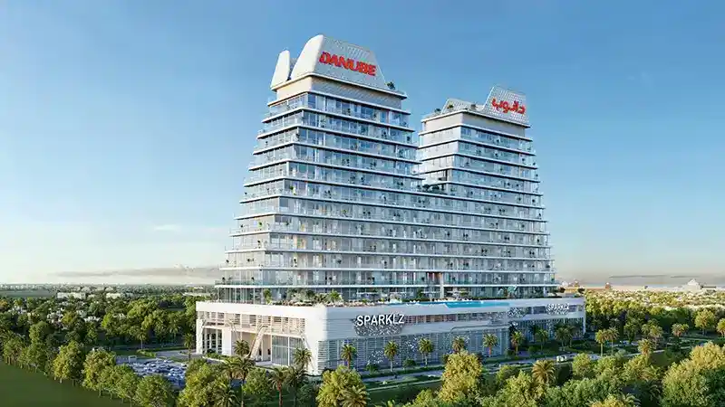 Sparklz Apartments by Danube Properties at Al Furjan