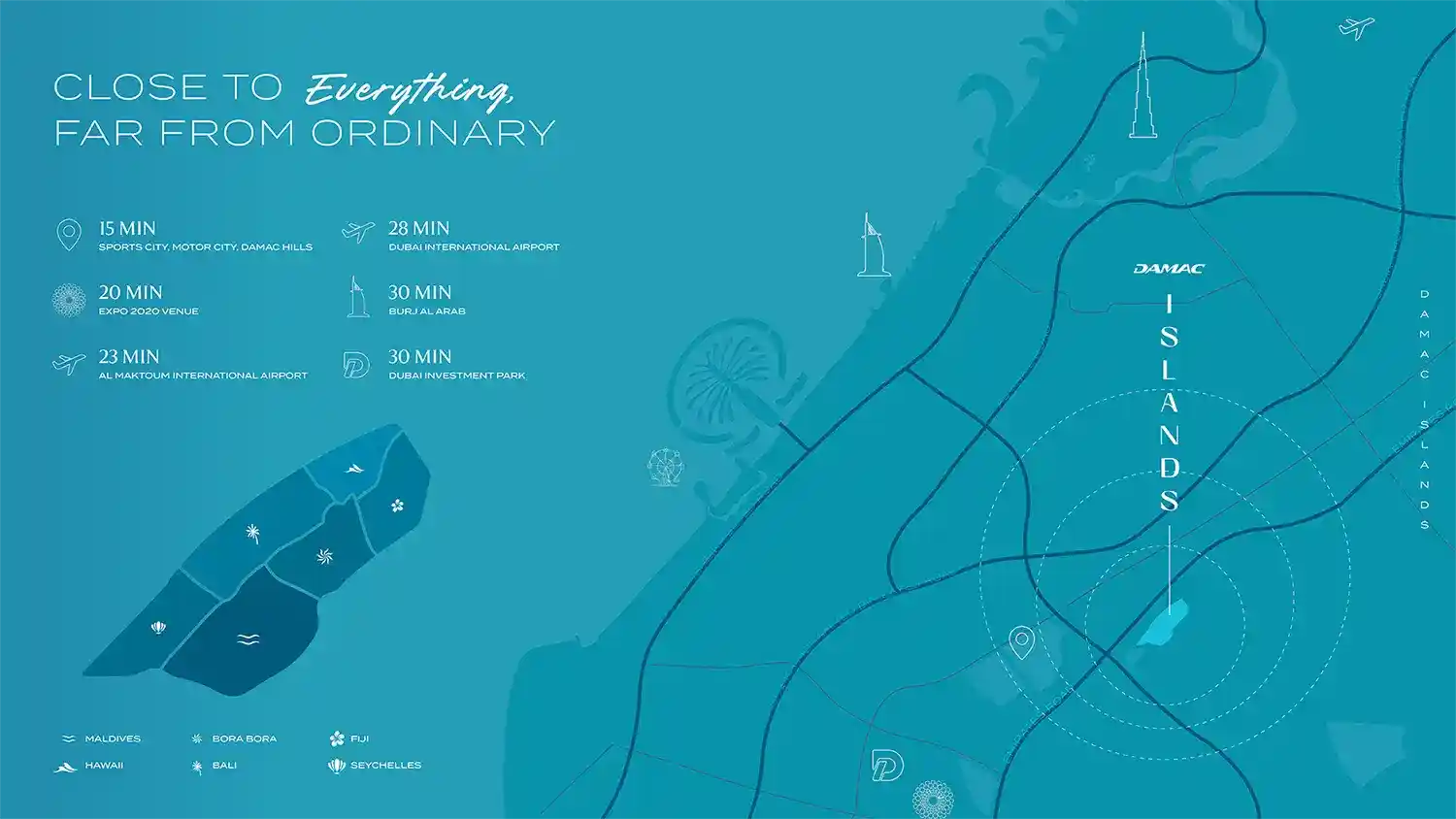 Bali 3 Townhouses & Villas by Damac at Damac Islands
