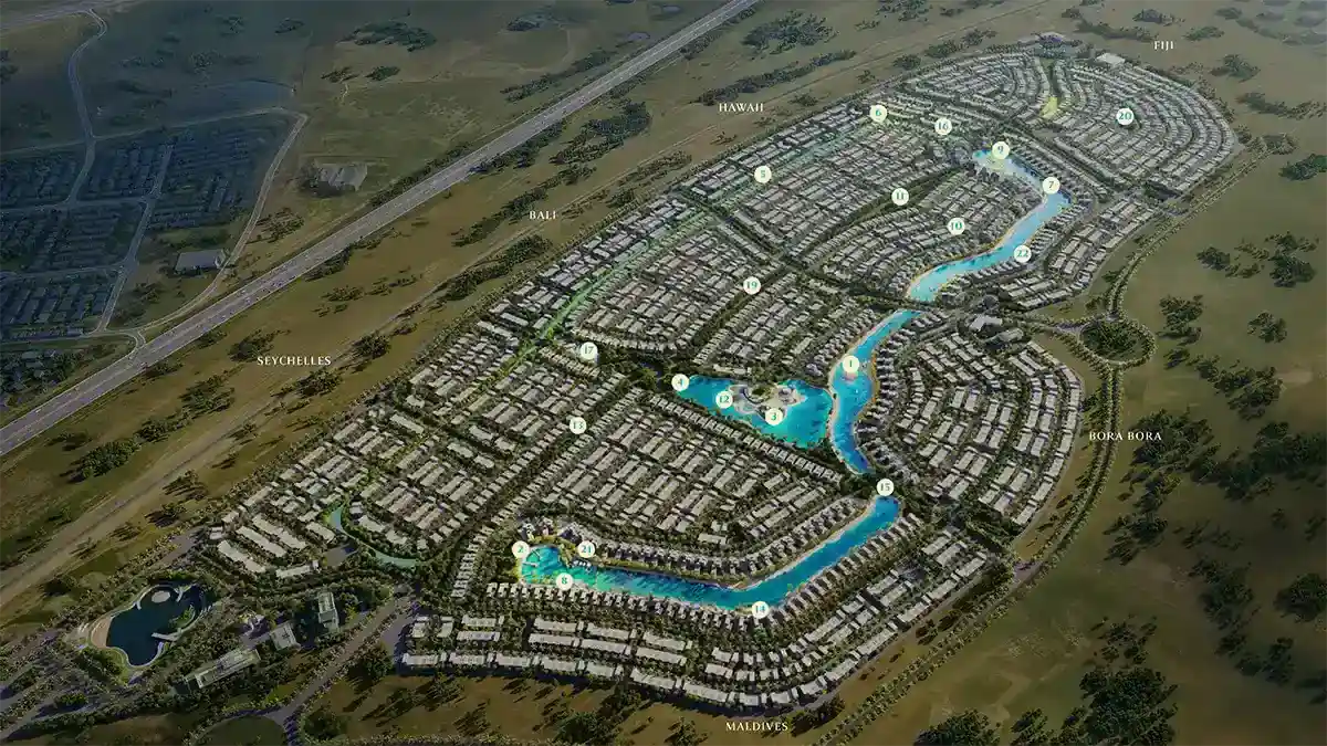 Bali 3 Townhouses & Villas by Damac at Damac Islands