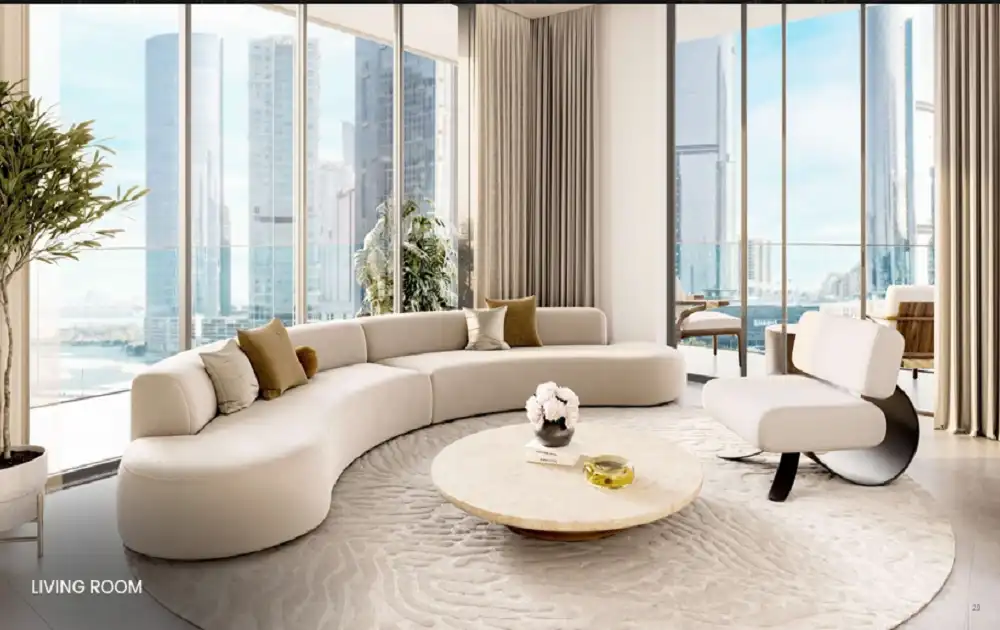 Tara Park at Reem Island Living Area