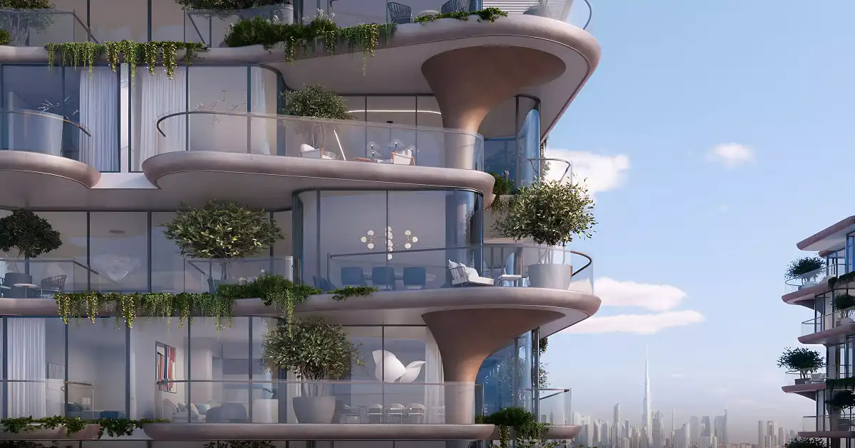 Treppan Living at Dubai Islands Balcony view