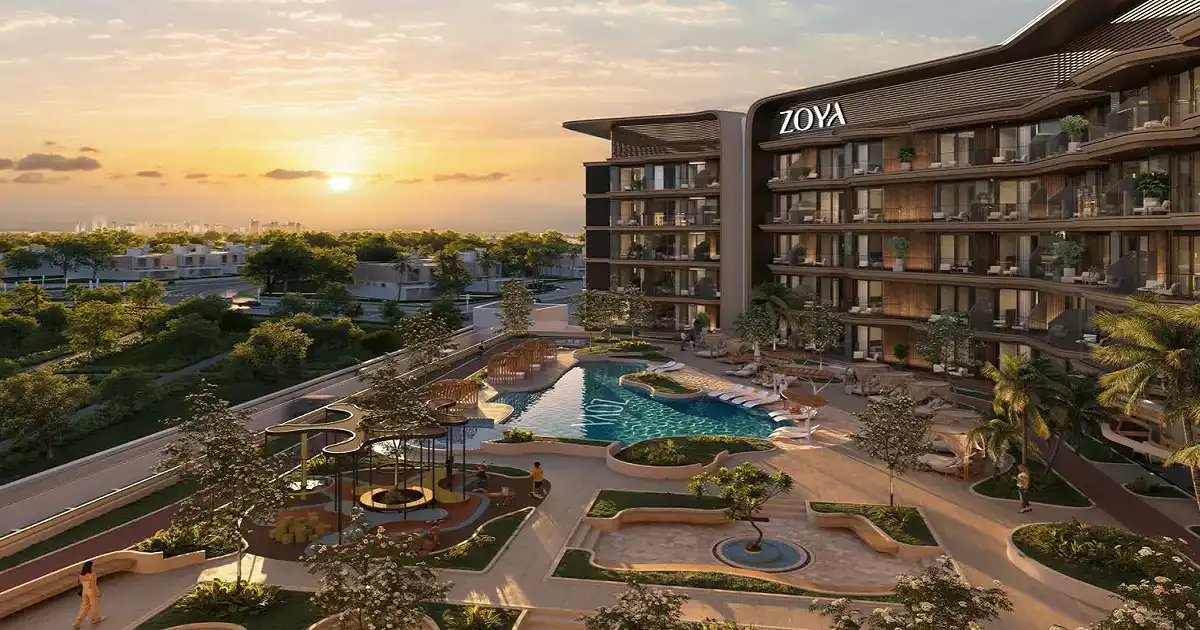 Mirari lagoon by Zoya Development Arial View