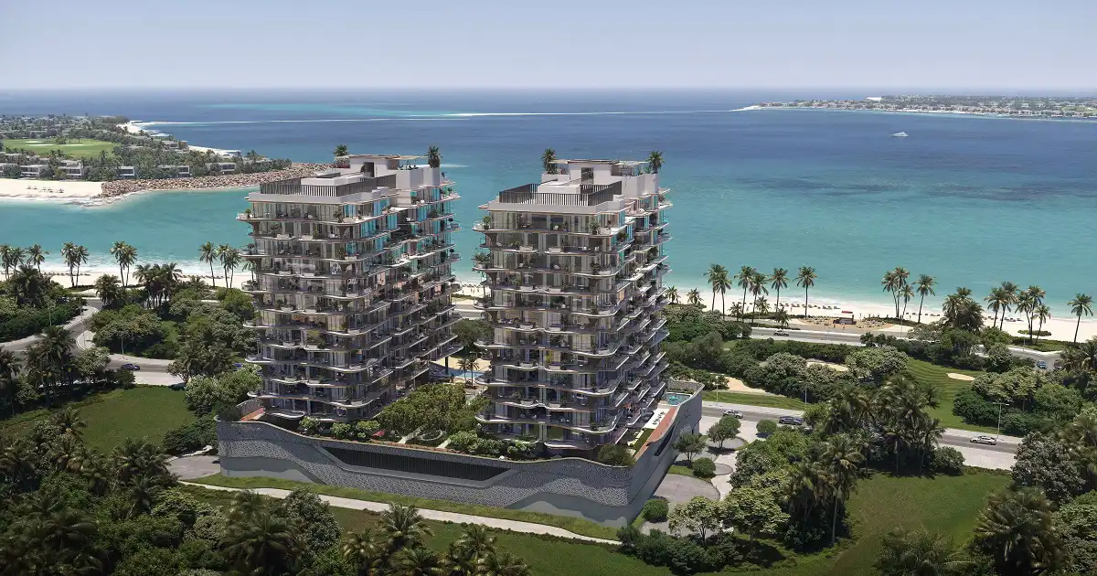 Treppan Living at Dubai Islands Arial View