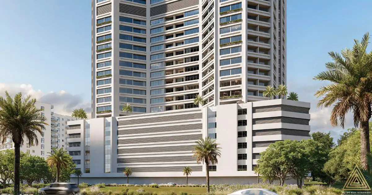 Infinity Tower at Al Humaid City by GJ 4 Infinity-Tower-at-Al-Humaid-City-by-GJ-4