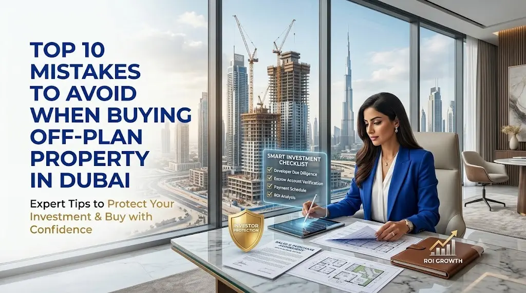 Top 10 Mistakes to Avoid When Buying Off-Plan Property in Dubai