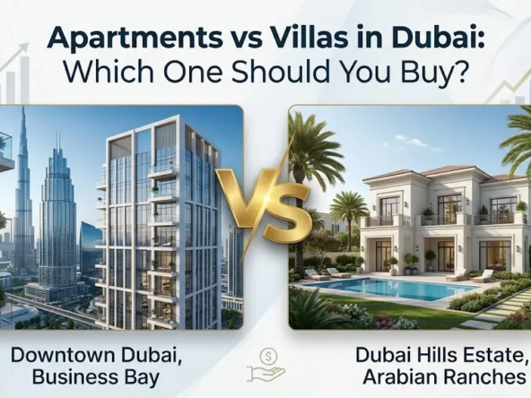 Apartments vs Villas in Dubai