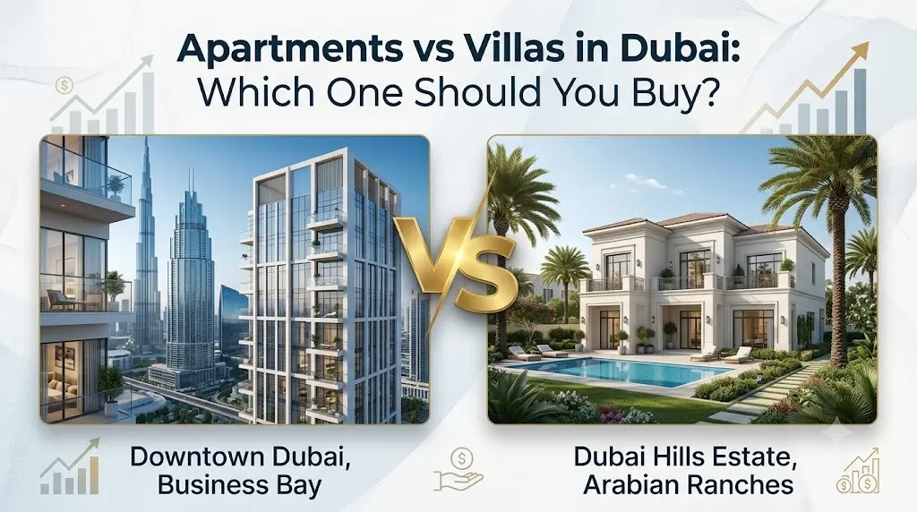 Apartments vs Villas in Dubai