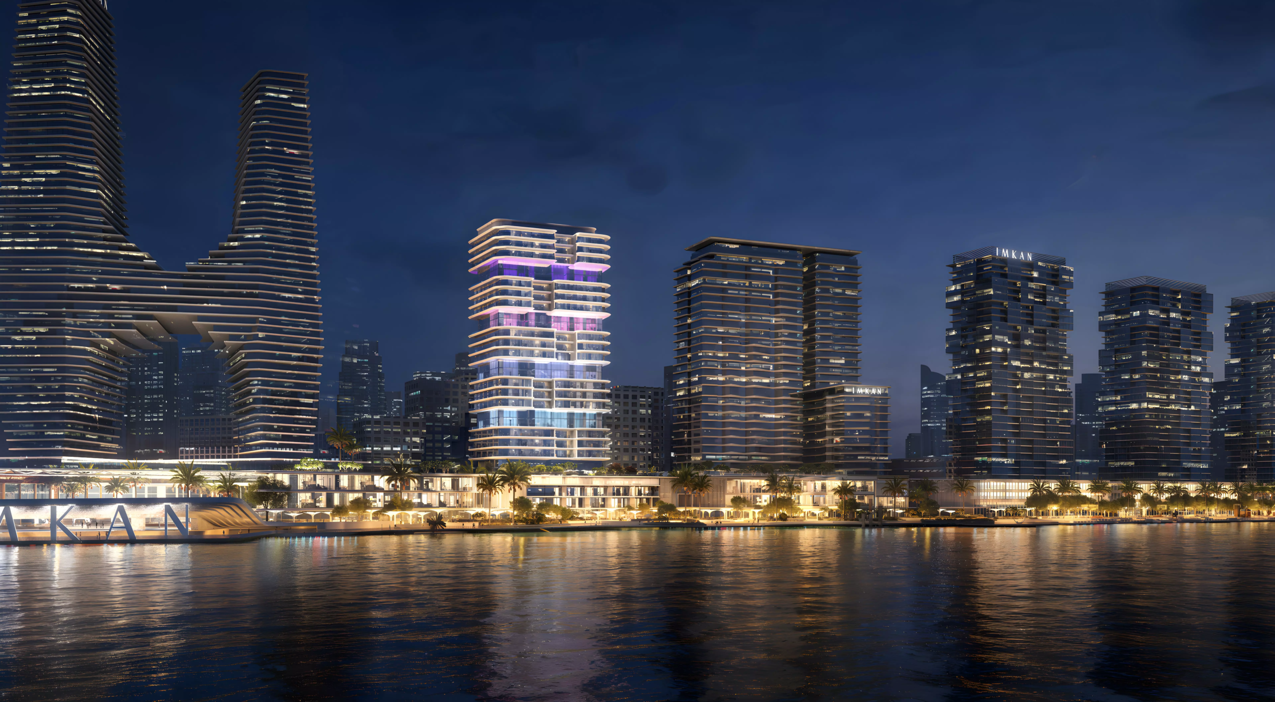 The Artery Residence at Al Reem Island by Imkan Arial View