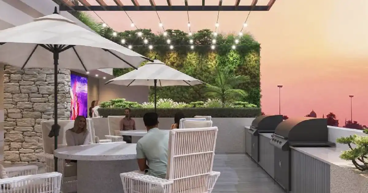 Gateway at JVC by Premier Choice Real Estate Open to Sky BBQ Area