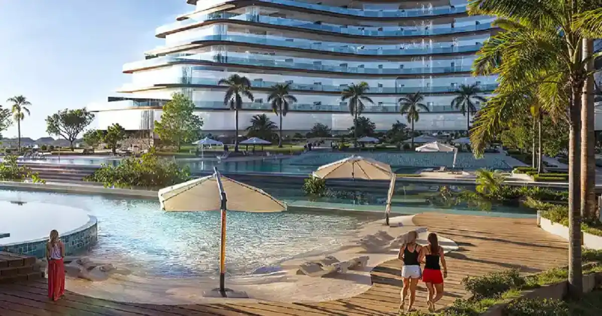Binghatti Flare at JVT by Binghatti Swimming Pool